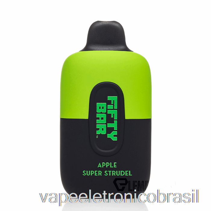 Vape Vaporesso Cinquenta Bar 6500 Descartável Super Strudel De Maçã